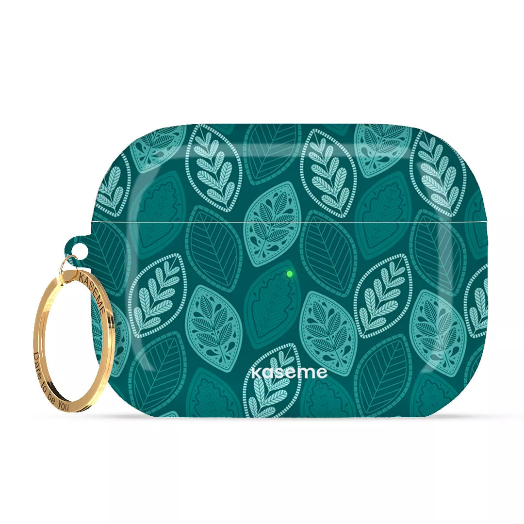 SKU Interne seulement AP-P3-M| R-GLD Antique Blue AirPods Case -