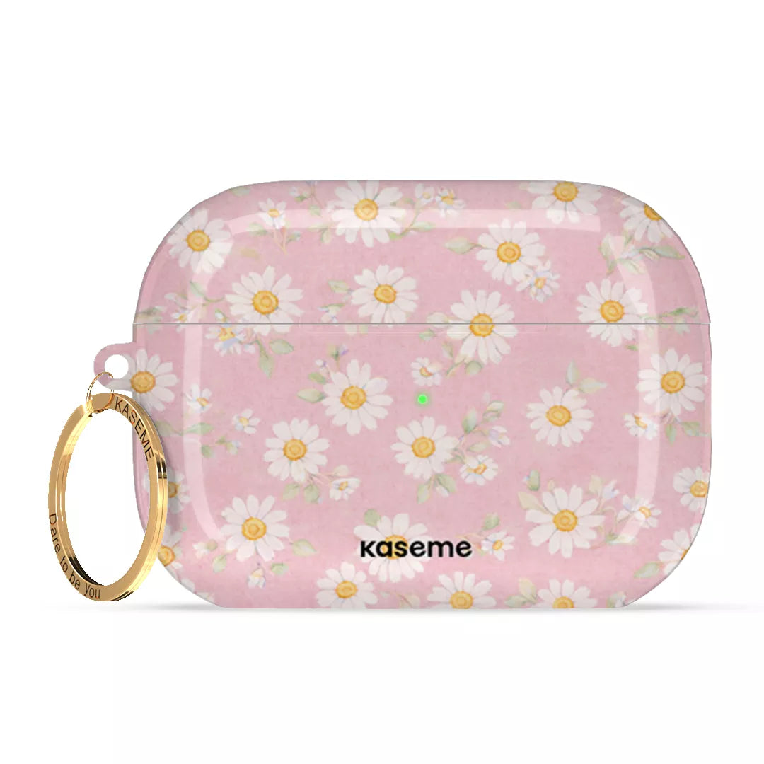 SKU Interne seulement AP-P3-M| R-GLD Elena Pink AirPods Case -