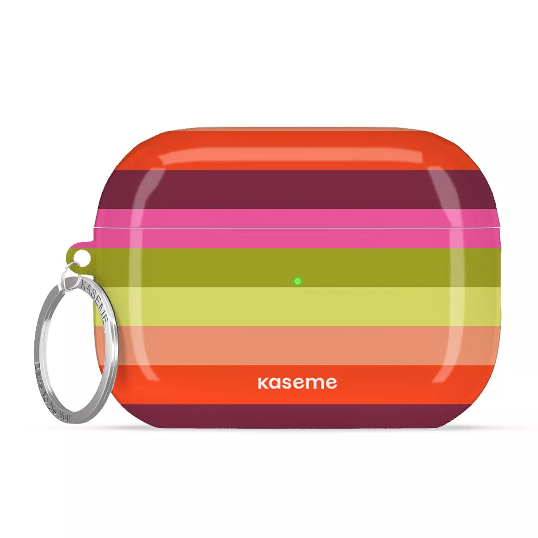 SKU Interne seulement AP-P3-M| R-SLV Paradiso AirPods Case -