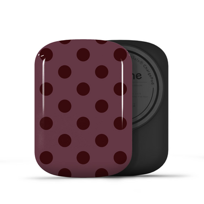 SKU Interne seulement La Drey Burgundy ChargePod by Marina Bastarache -