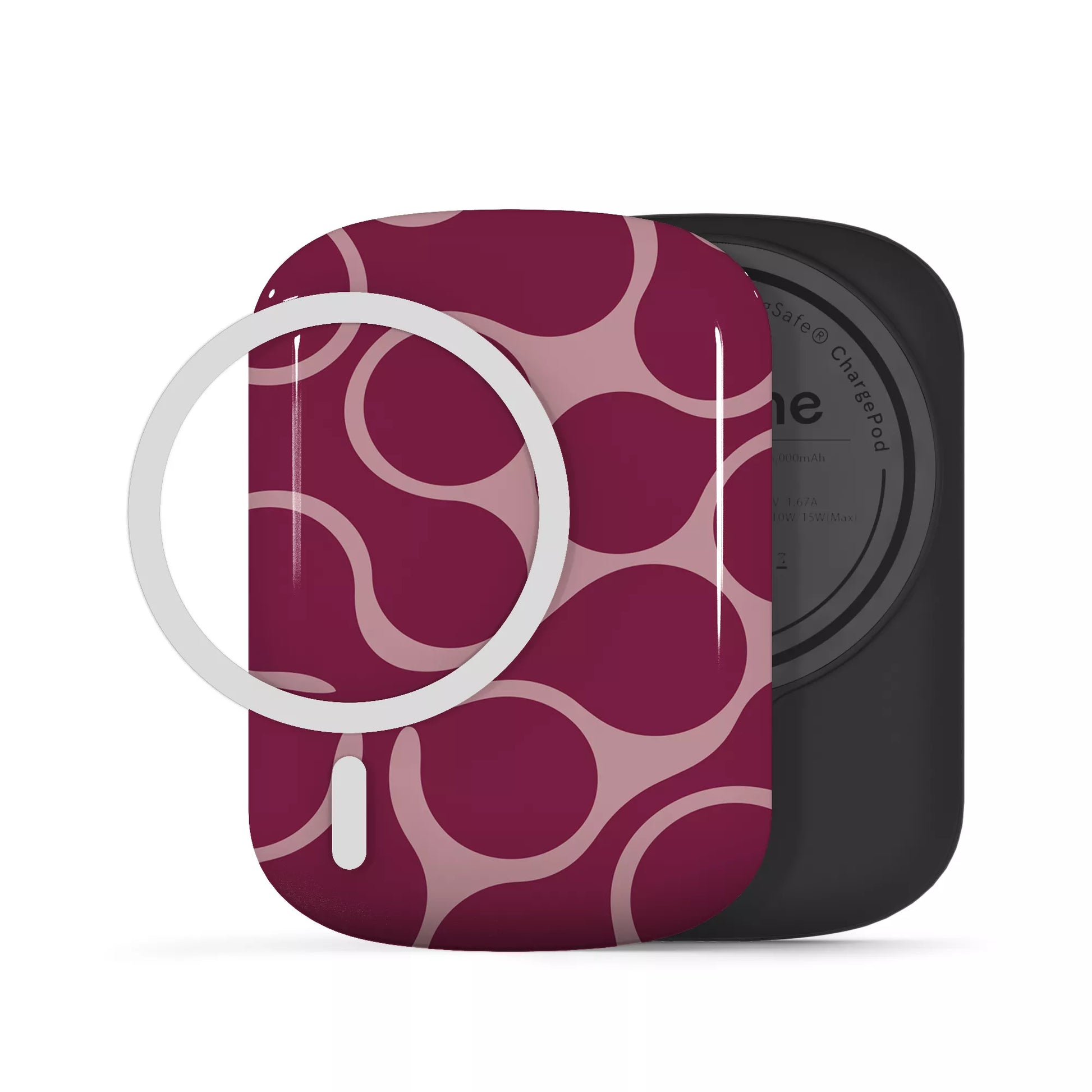 SKU Interne seulement Unscripted Burgundy ChargePod -