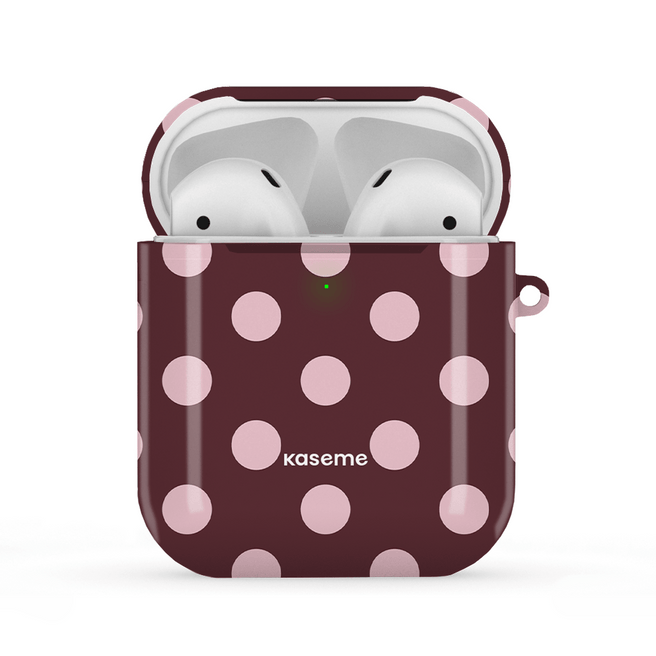 Couture Burgundy AirPods Case