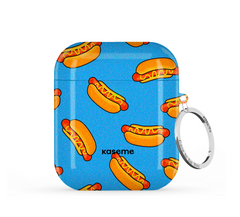 Steam blue AirPods Case