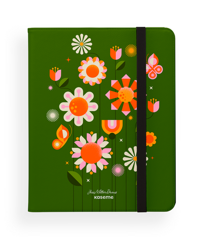 Summer Garden Green by Jessica Miller iPad Folio