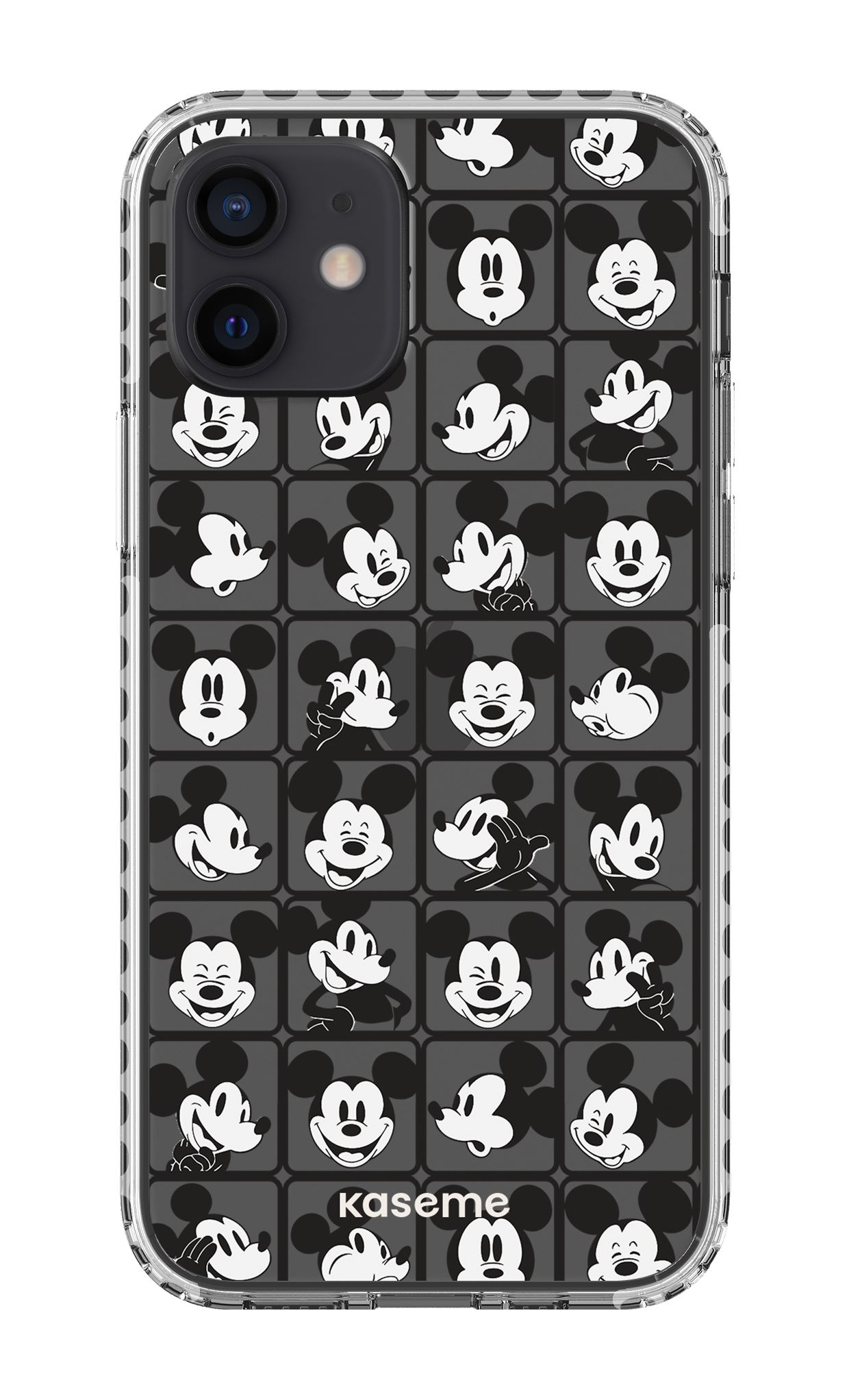 Whimsy Clear Case - iPhone 12 Clear Case - White
