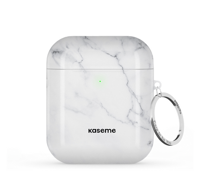 White Marble AirPods Case