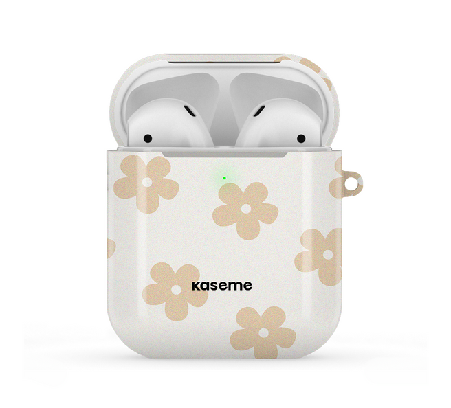 Woodstock Beige AirPods Case
