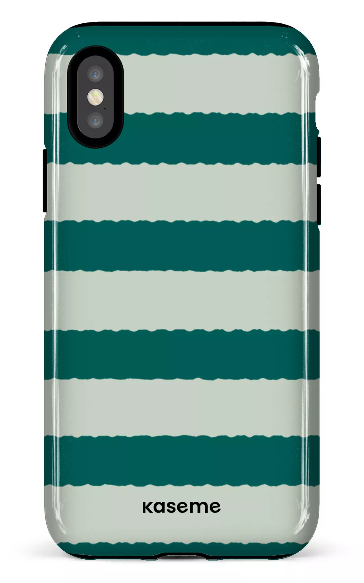 iPhone X/XS Tough Aligned Green -