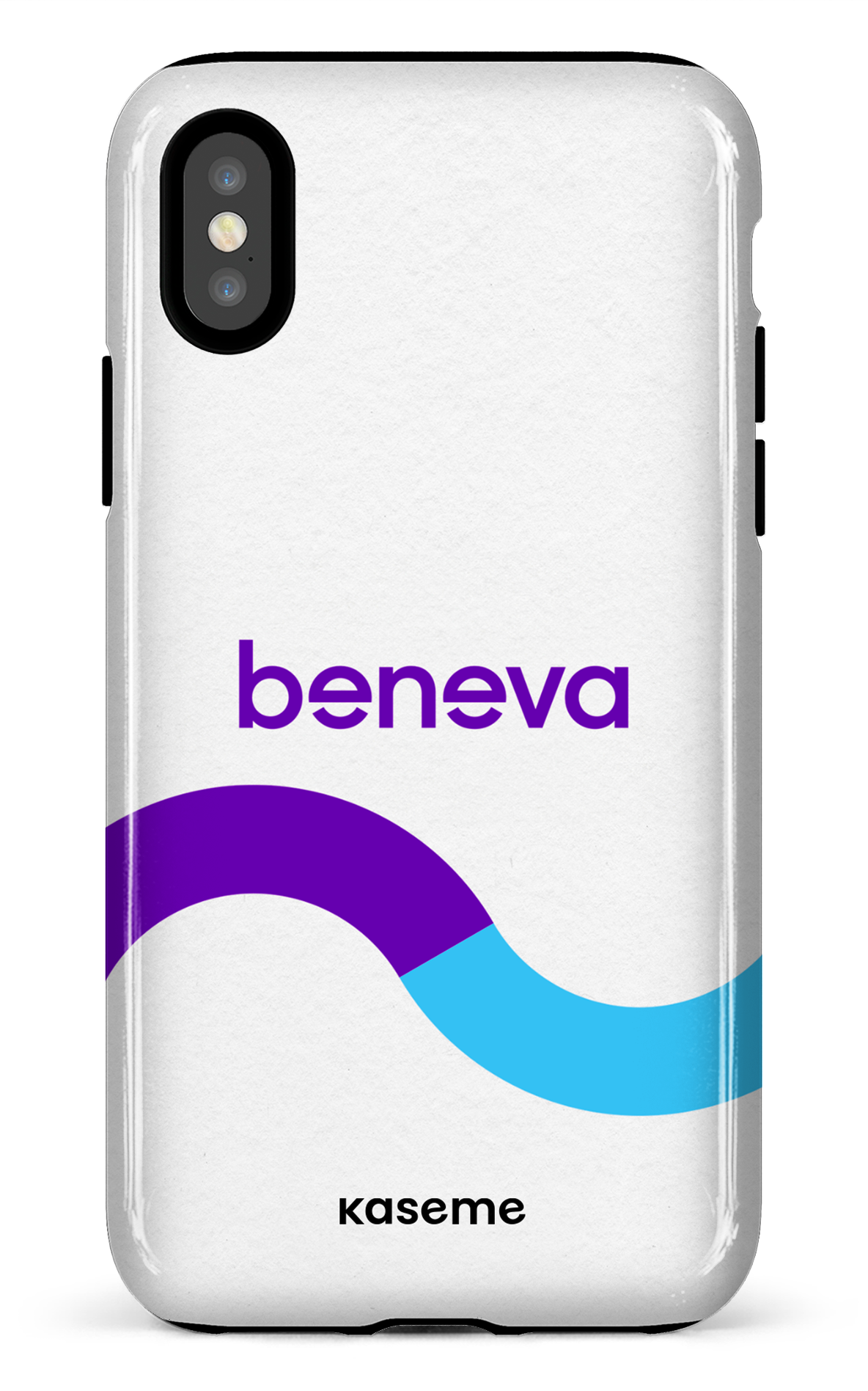 iPhone X/XS Tough Beneva Bleu -