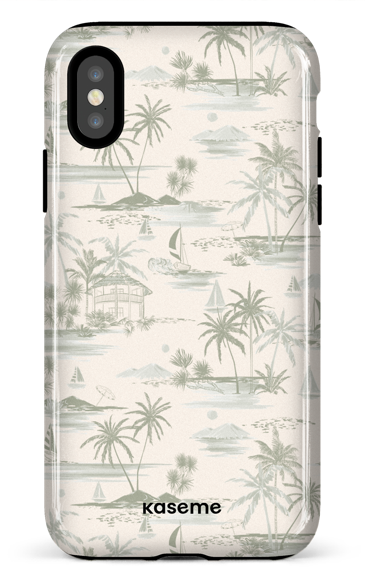 iPhone X/XS Tough Cabana Green -