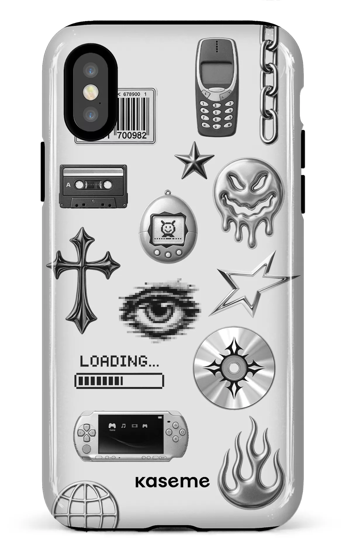 iPhone X/XS Tough Chrome -
