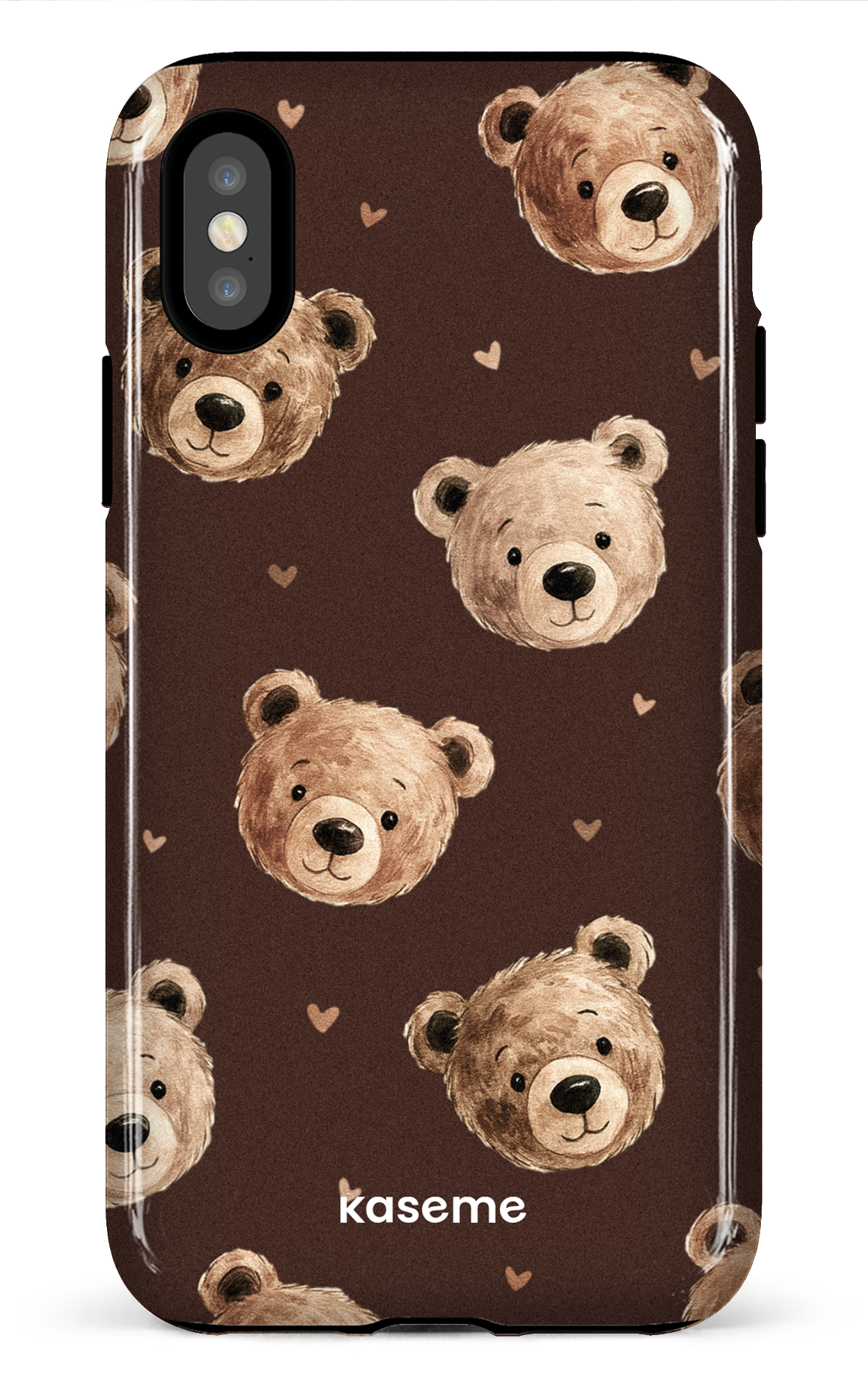 iPhone X/XS Tough Cubbie Brown -