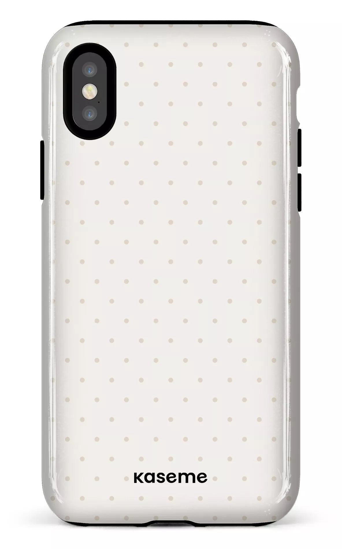 iPhone X/XS Tough Ditsy White -