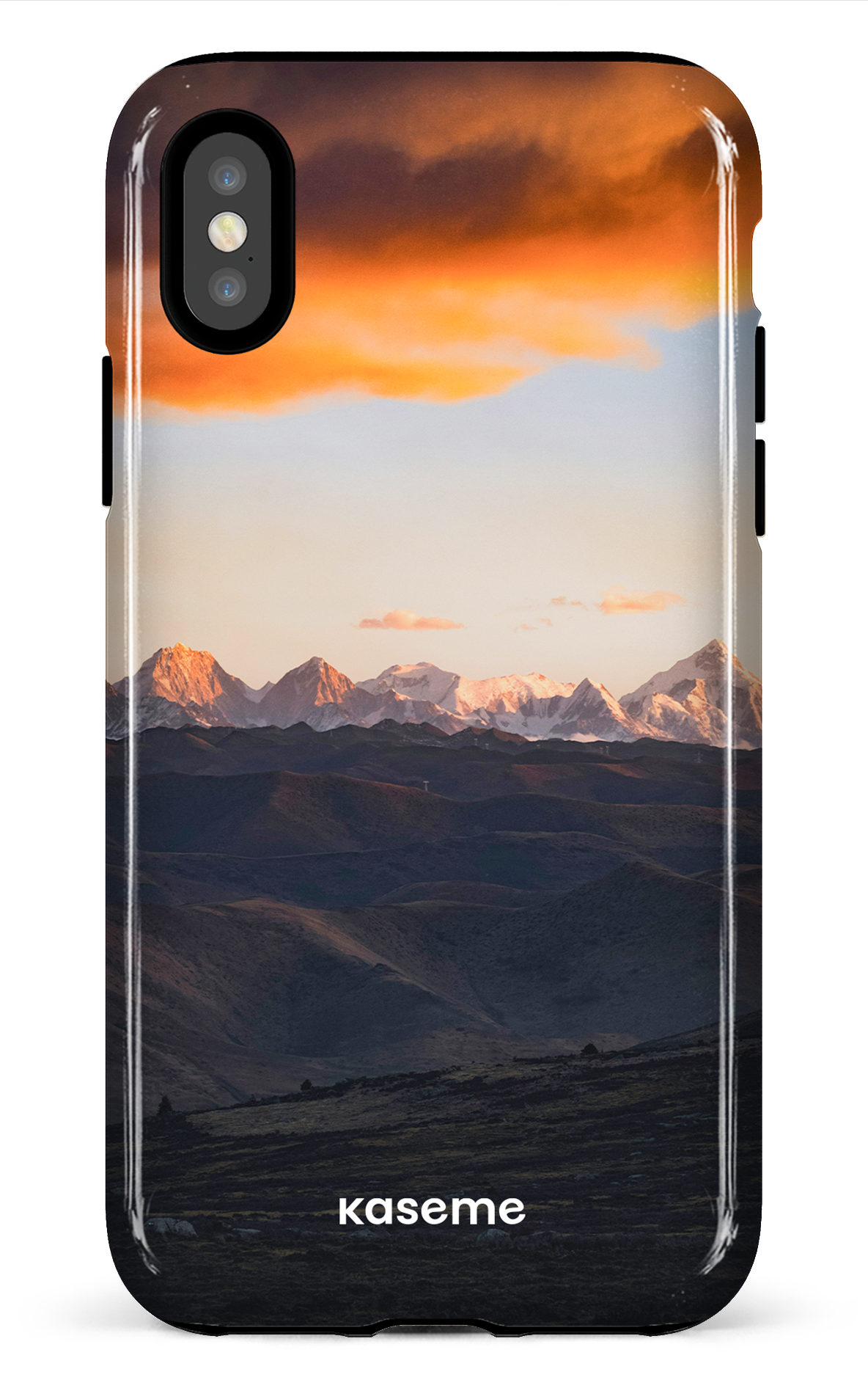 iPhone X/XS Tough Golden Peaks -