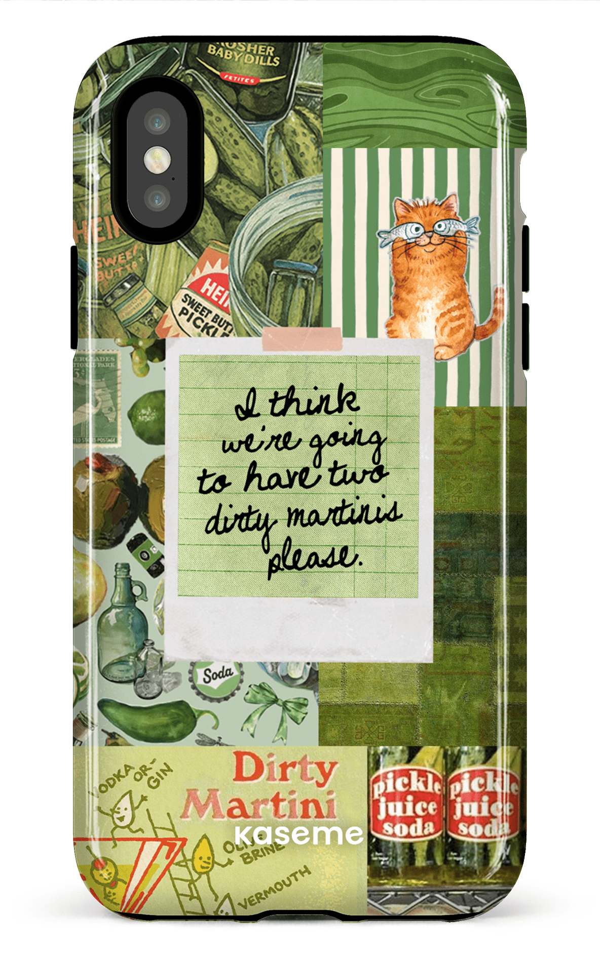 iPhone X/XS Tough Green Hour -