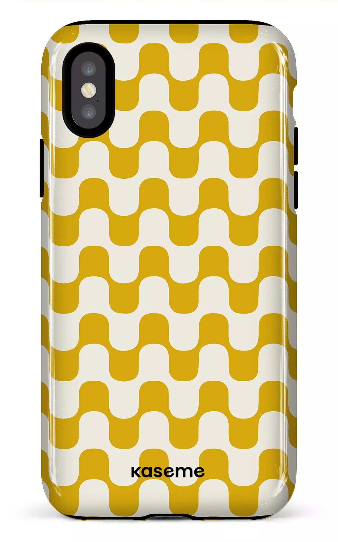 iPhone X/XS Tough Hippy Yellow -