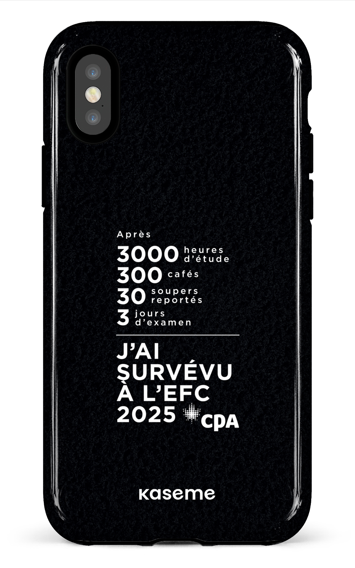 iPhone X/XS Tough J'ai réussi l'EFC 2025! -