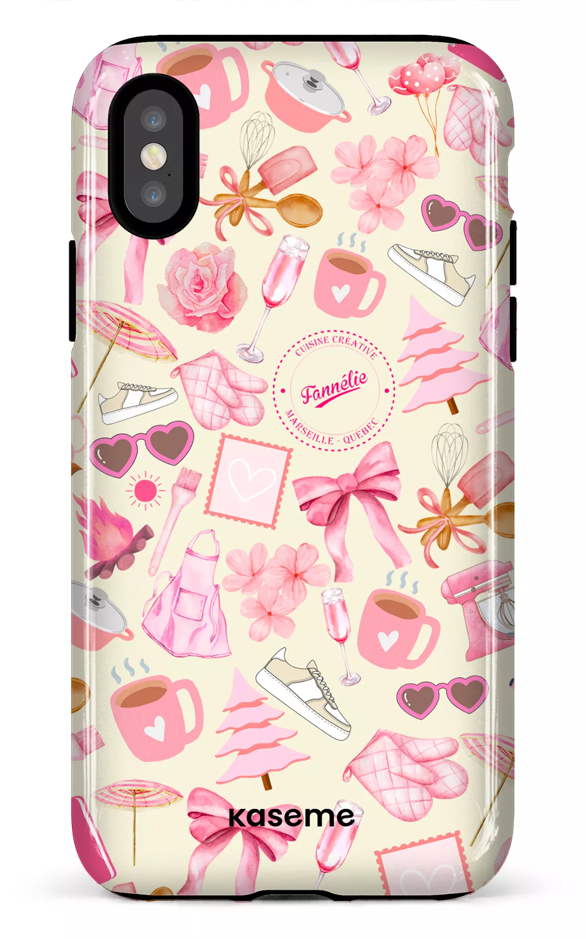 iPhone X/XS Tough Les icônes de Fannélie -