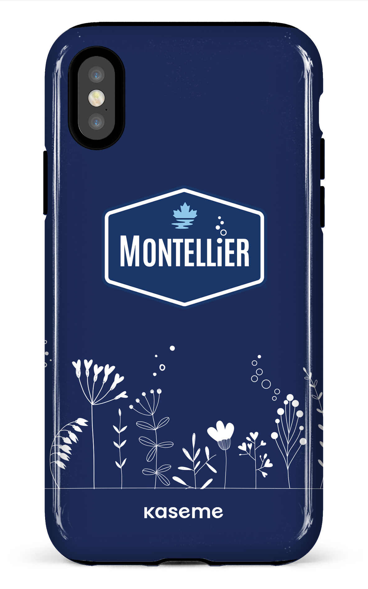 iPhone X/XS Tough Montellier Fleurs -