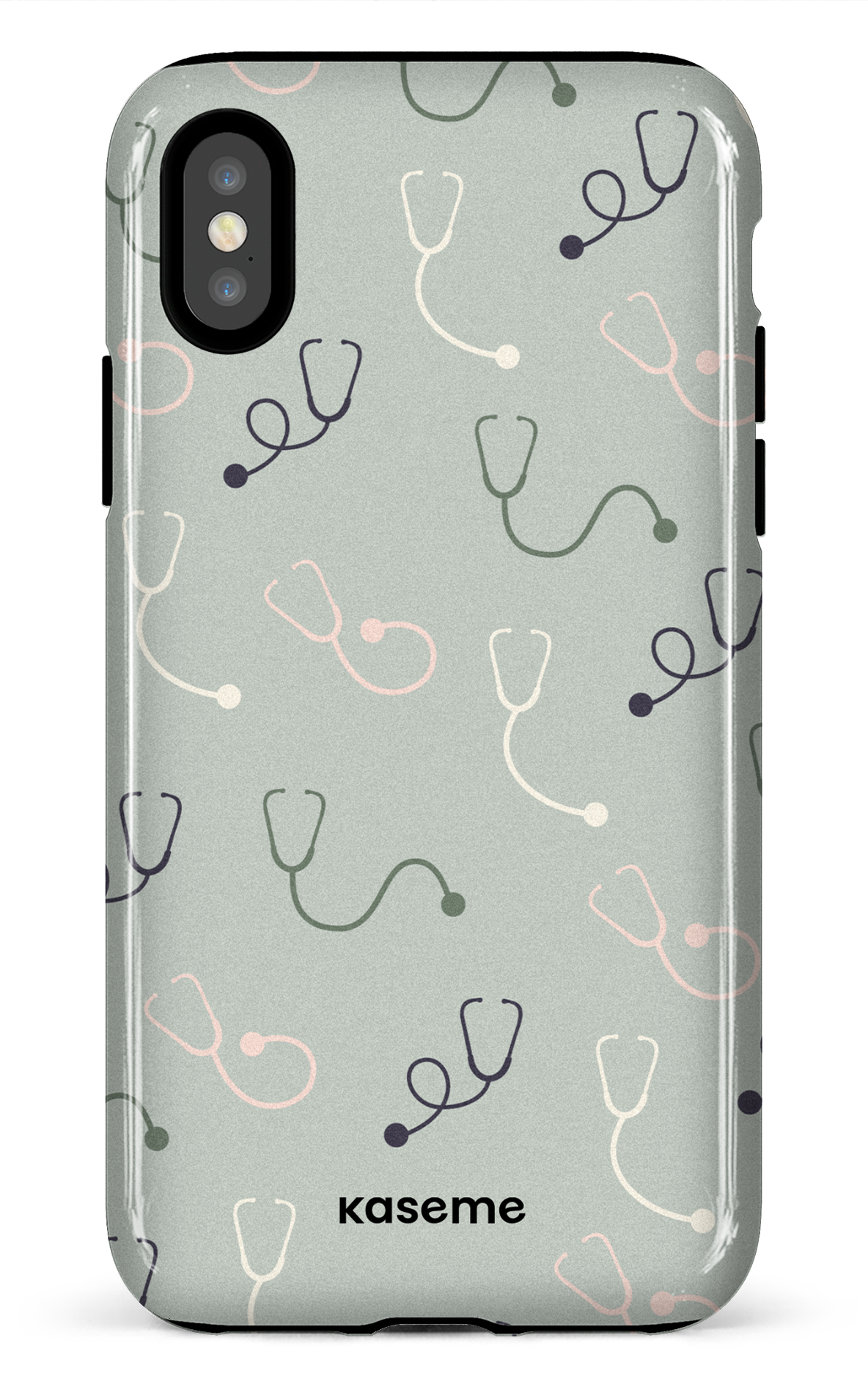 iPhone X/XS Tough Pulse Green -