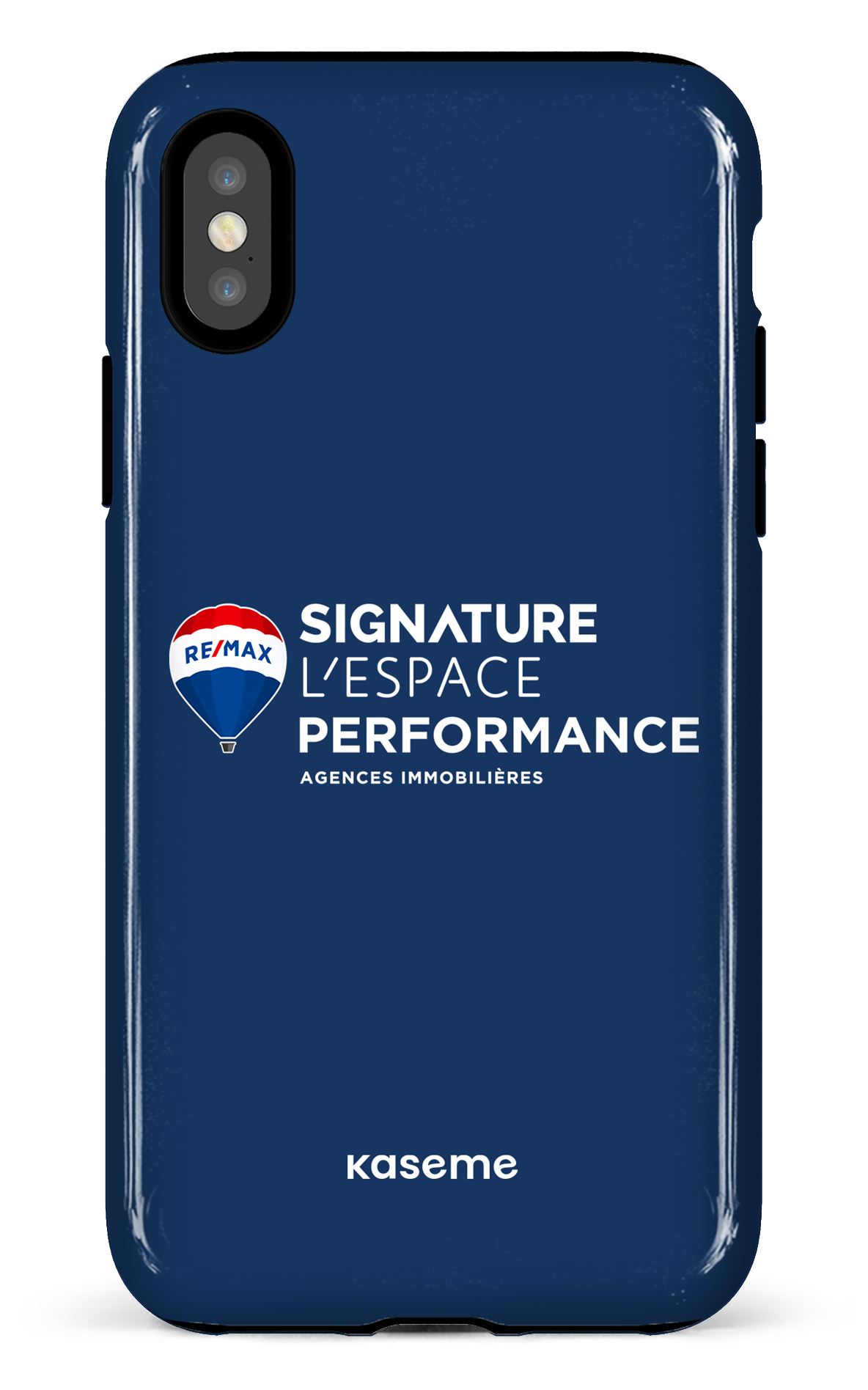 iPhone X/XS Tough Remax Signature L'Espace & Performance Bleu -