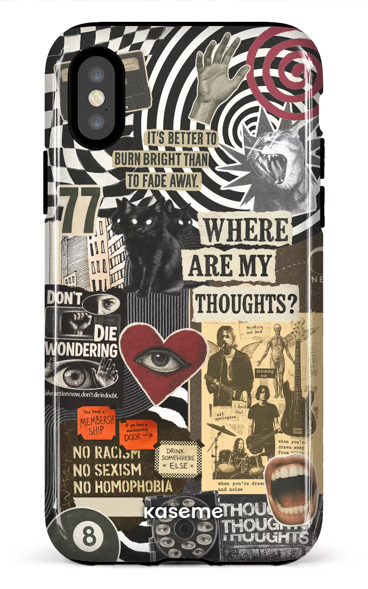 iPhone X/XS Tough Static Feelings -