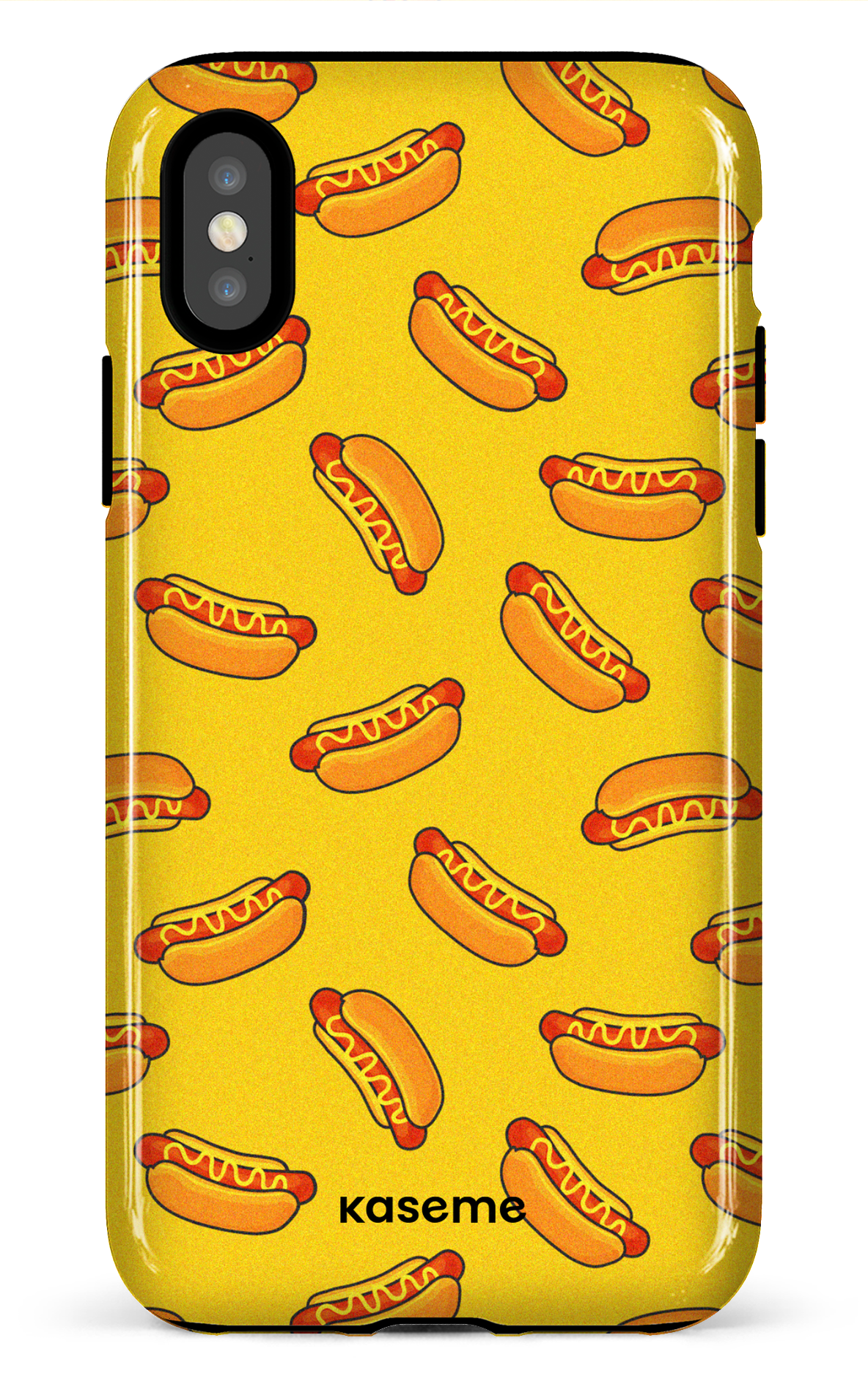 iPhone X/XS Tough Steam Yellow -