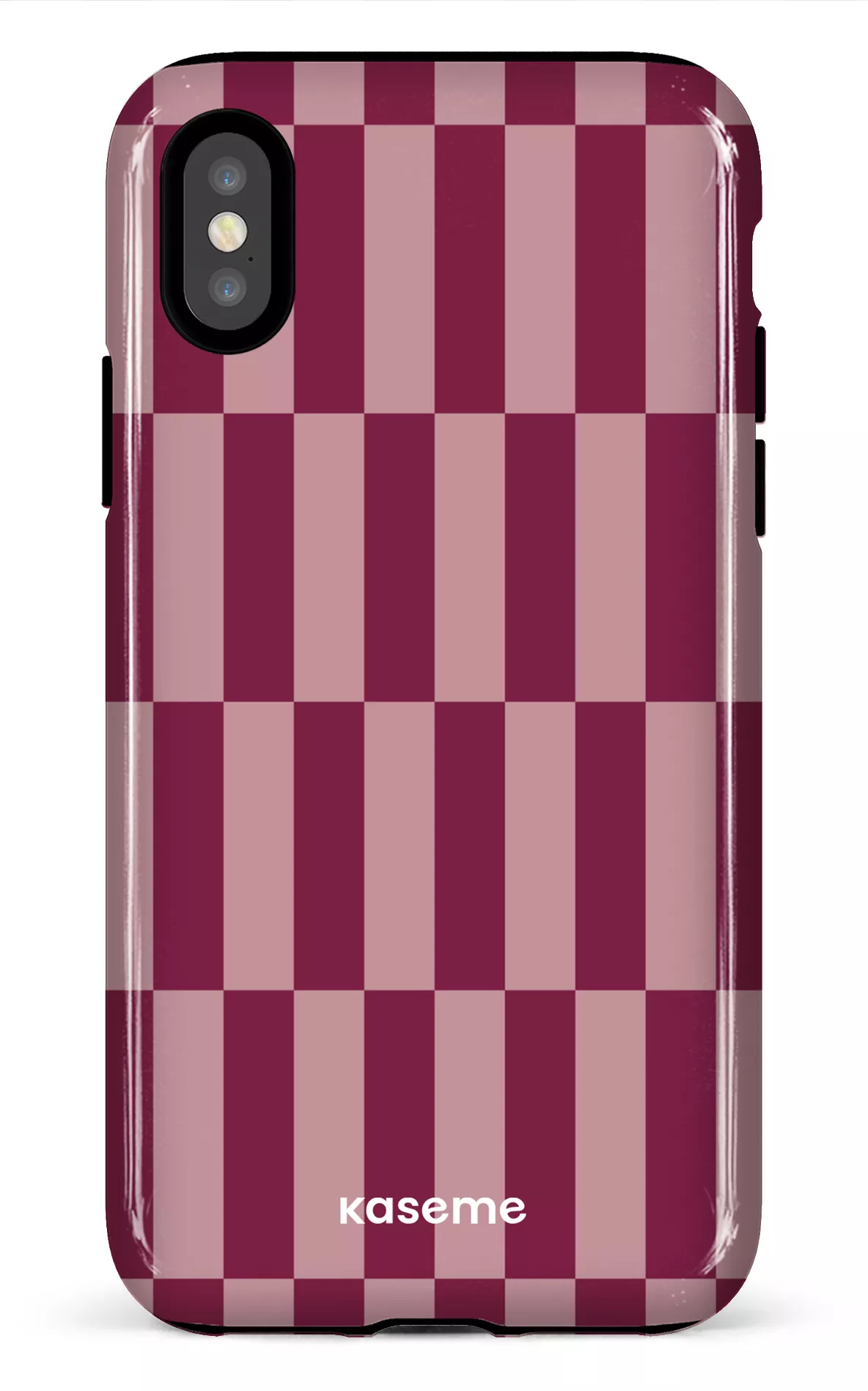 iPhone X/XS Tough Structured Burgundy -