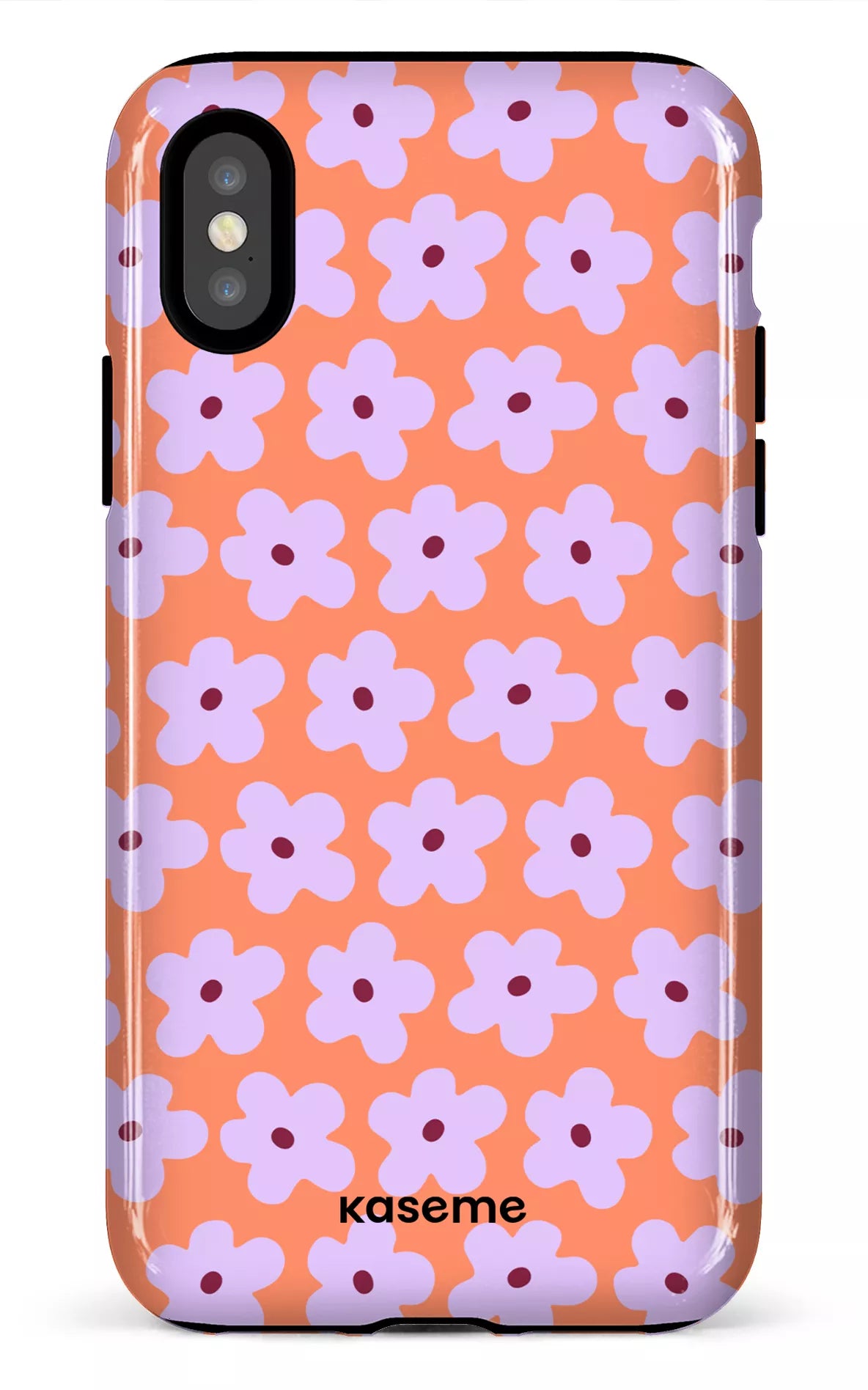 iPhone X/XS Tough Viva la Fiori Orange -