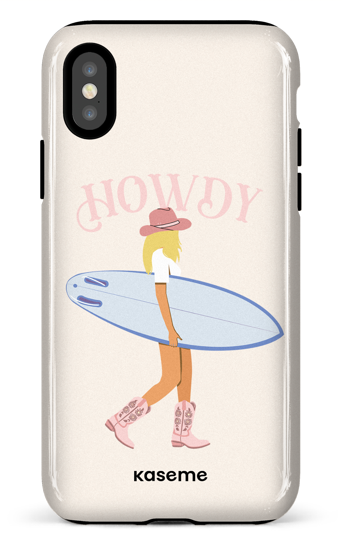 iPhone X/XS Tough Westsea Pink -
