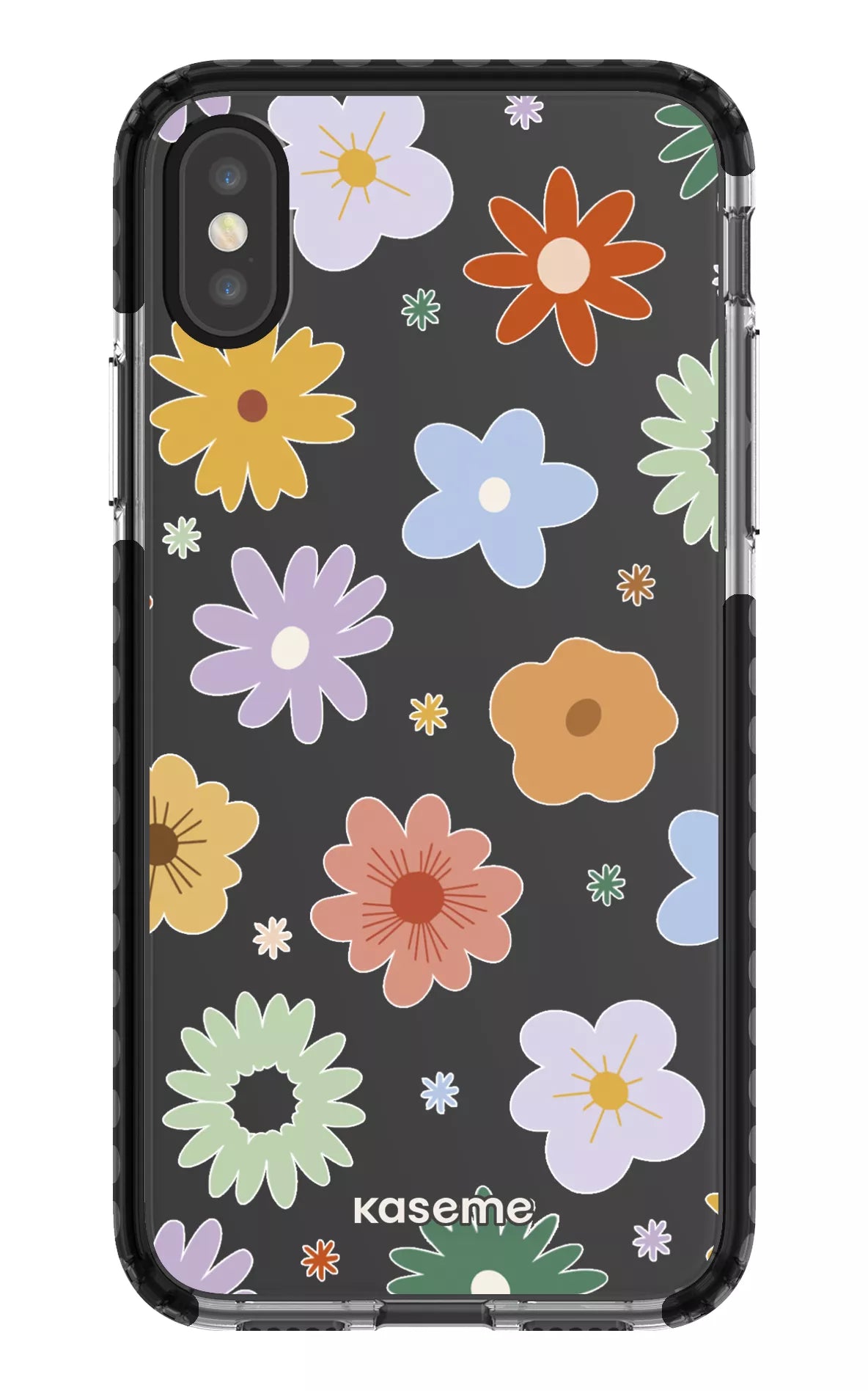 iPhone X/Xs Clear Case - Black Adore Clear Case -