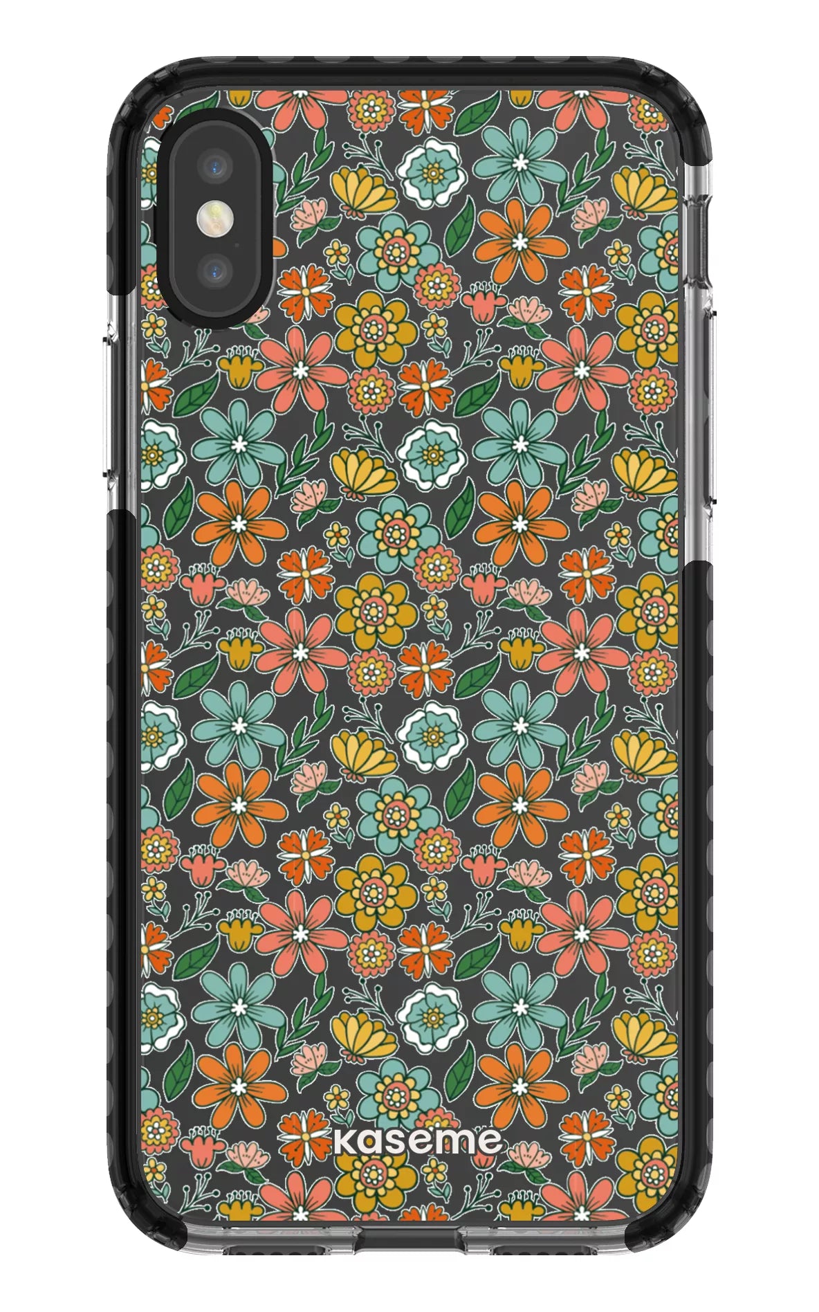 iPhone X/Xs Clear Case - Black Bohemian Clear Case -