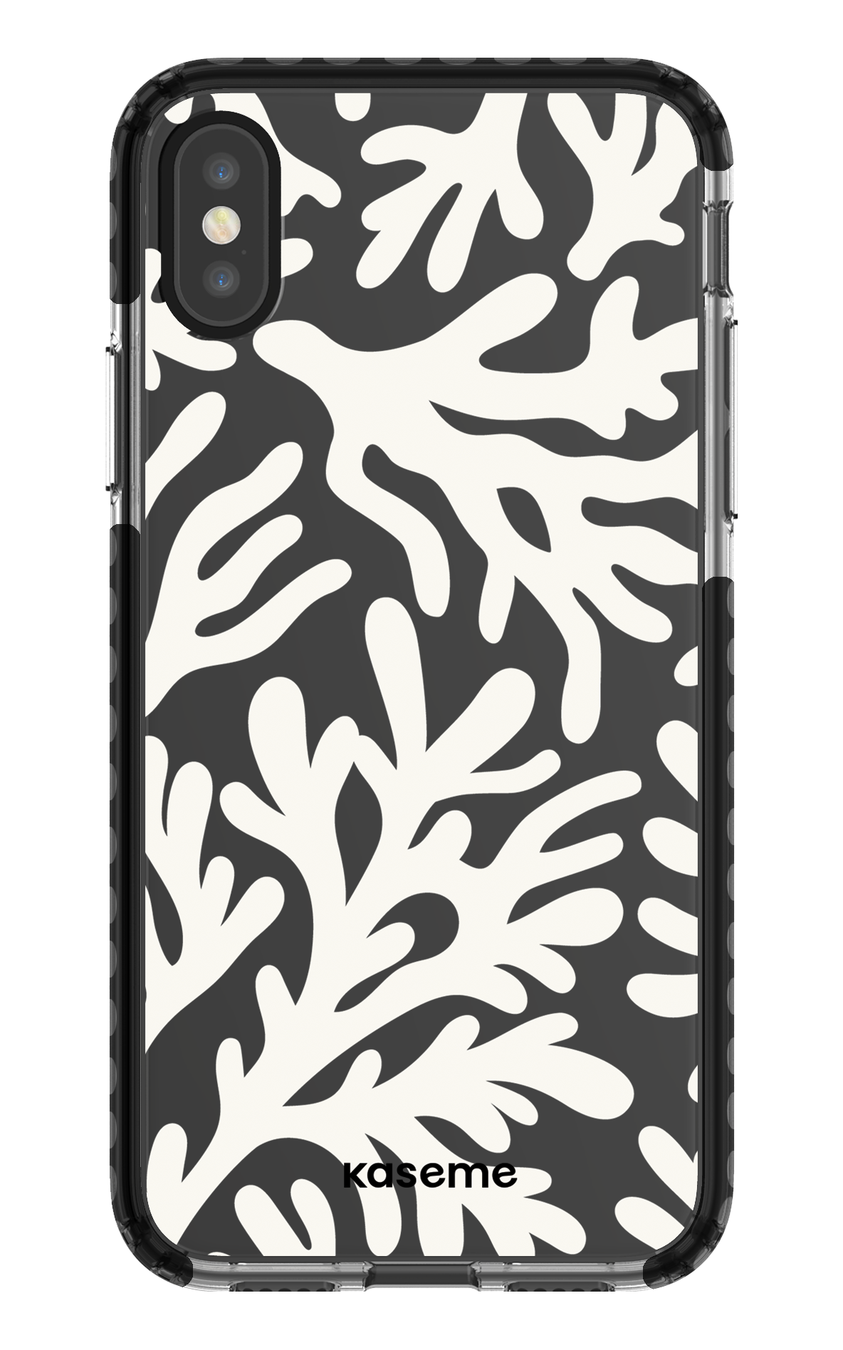 iPhone X/Xs Clear Case - Black Koralia Clear Case -