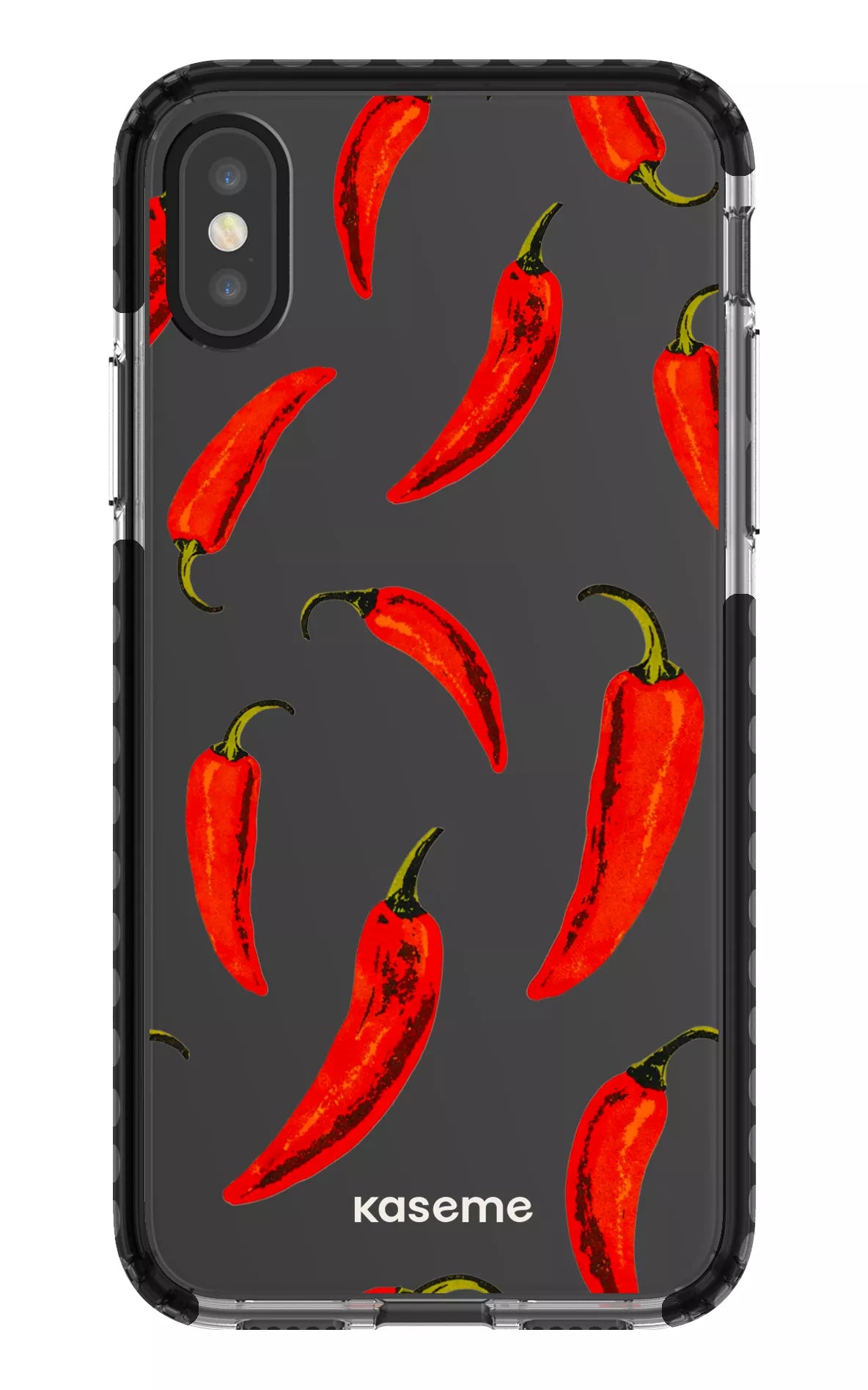 iPhone X/Xs Clear Case - Black Piccante Clear Case -
