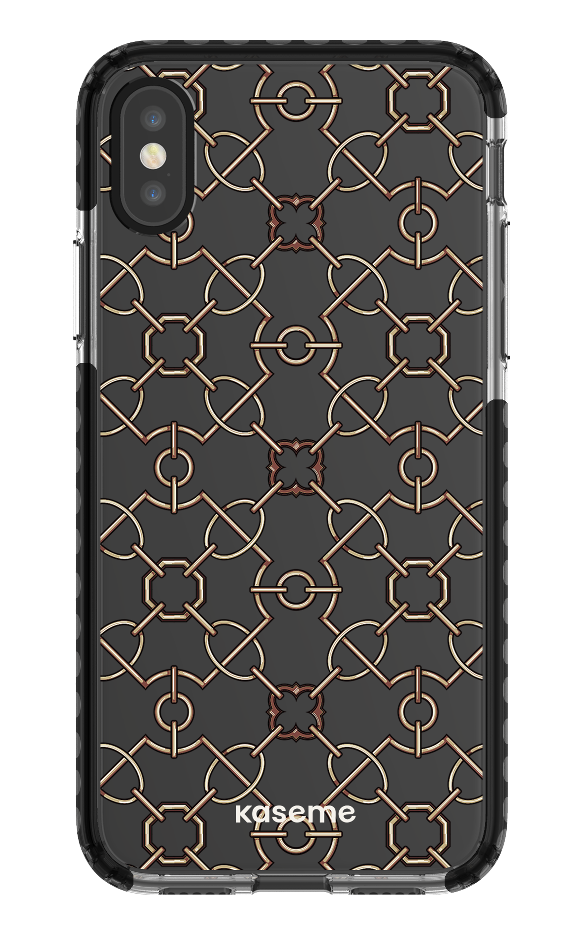 iPhone X/Xs Clear Case - Black Refined Clear Case -