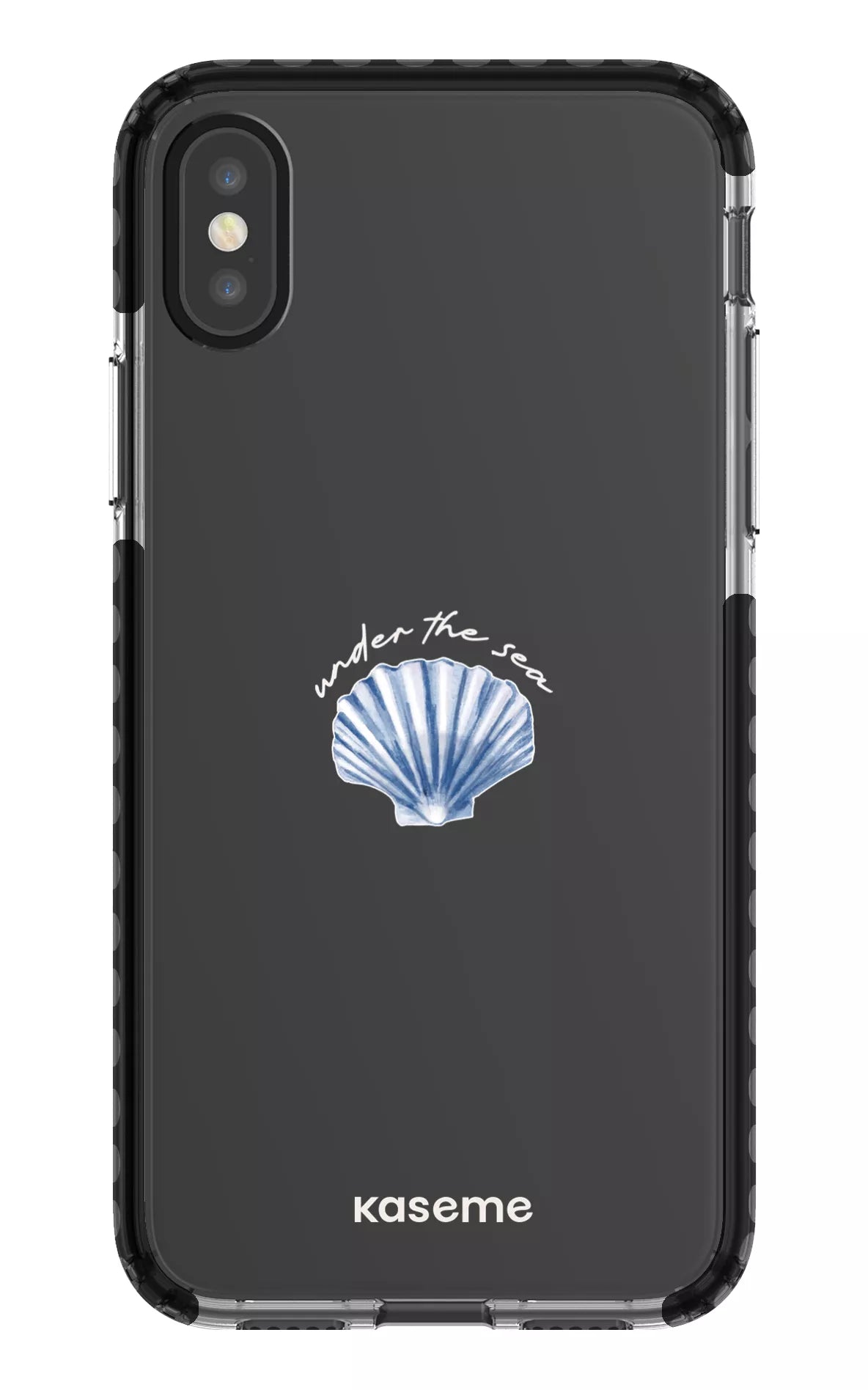 iPhone X/Xs Clear Case - Black Sealia Clear Case -