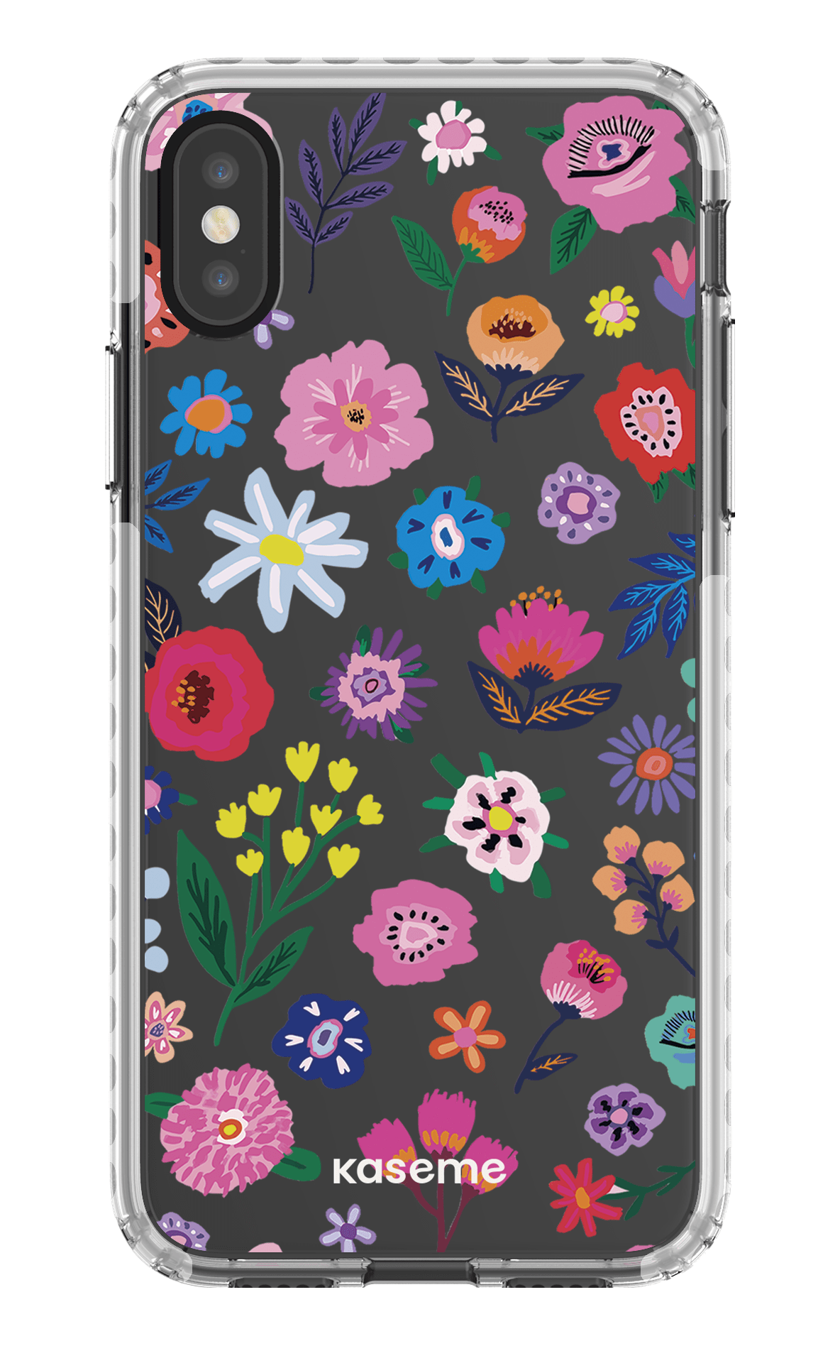 iPhone X/Xs Clear Case - White Aura Clear Case -