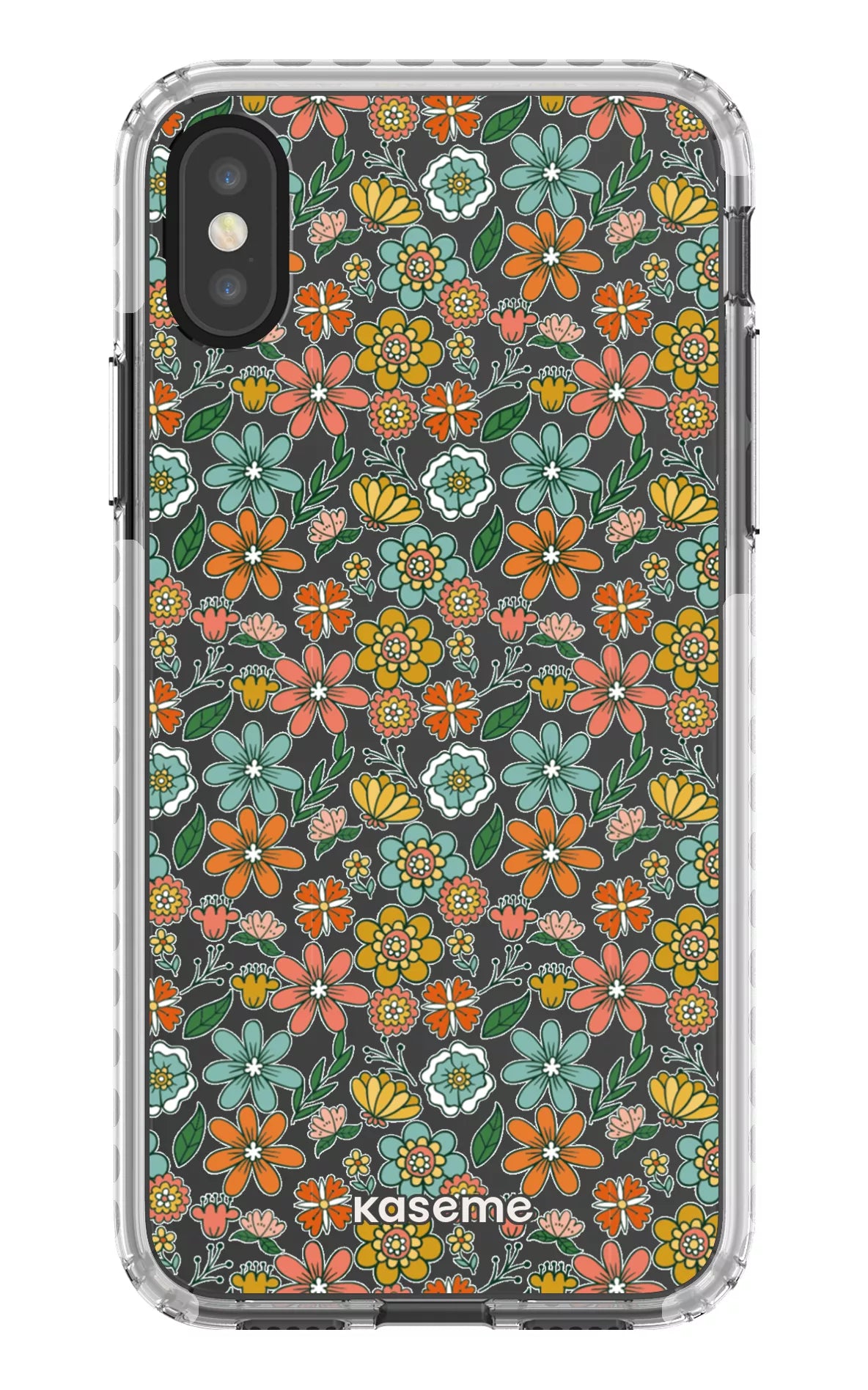 iPhone X/Xs Clear Case - White Bohemian Clear Case -