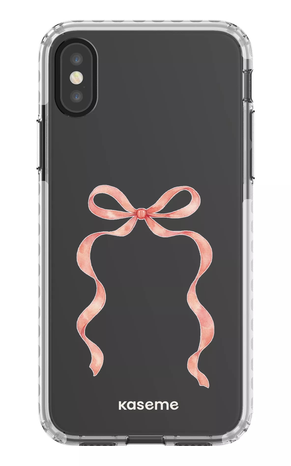 iPhone X/Xs Clear Case - White Celeste Clear Case -