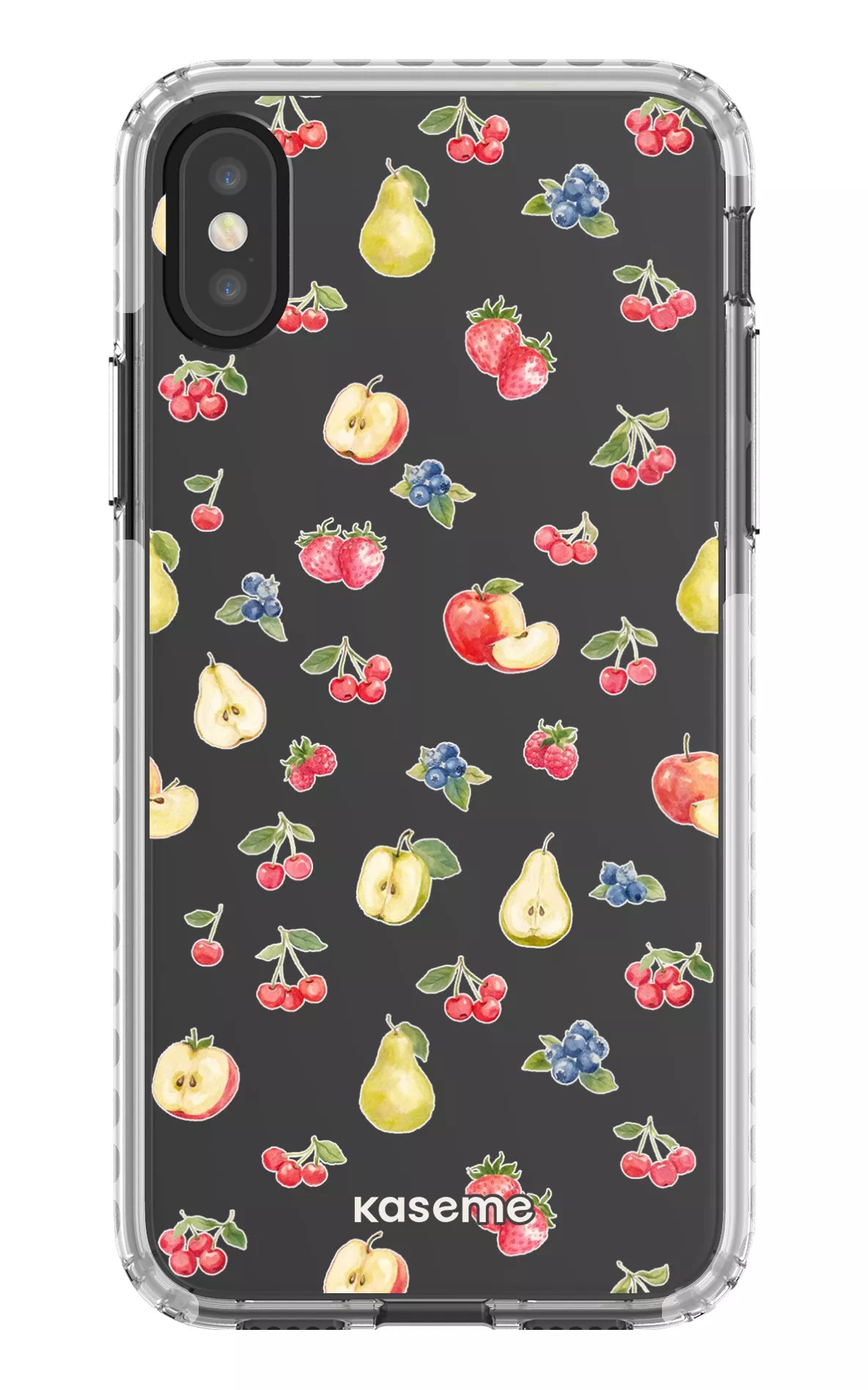 iPhone X/Xs Clear Case - White Clara Clear Case -