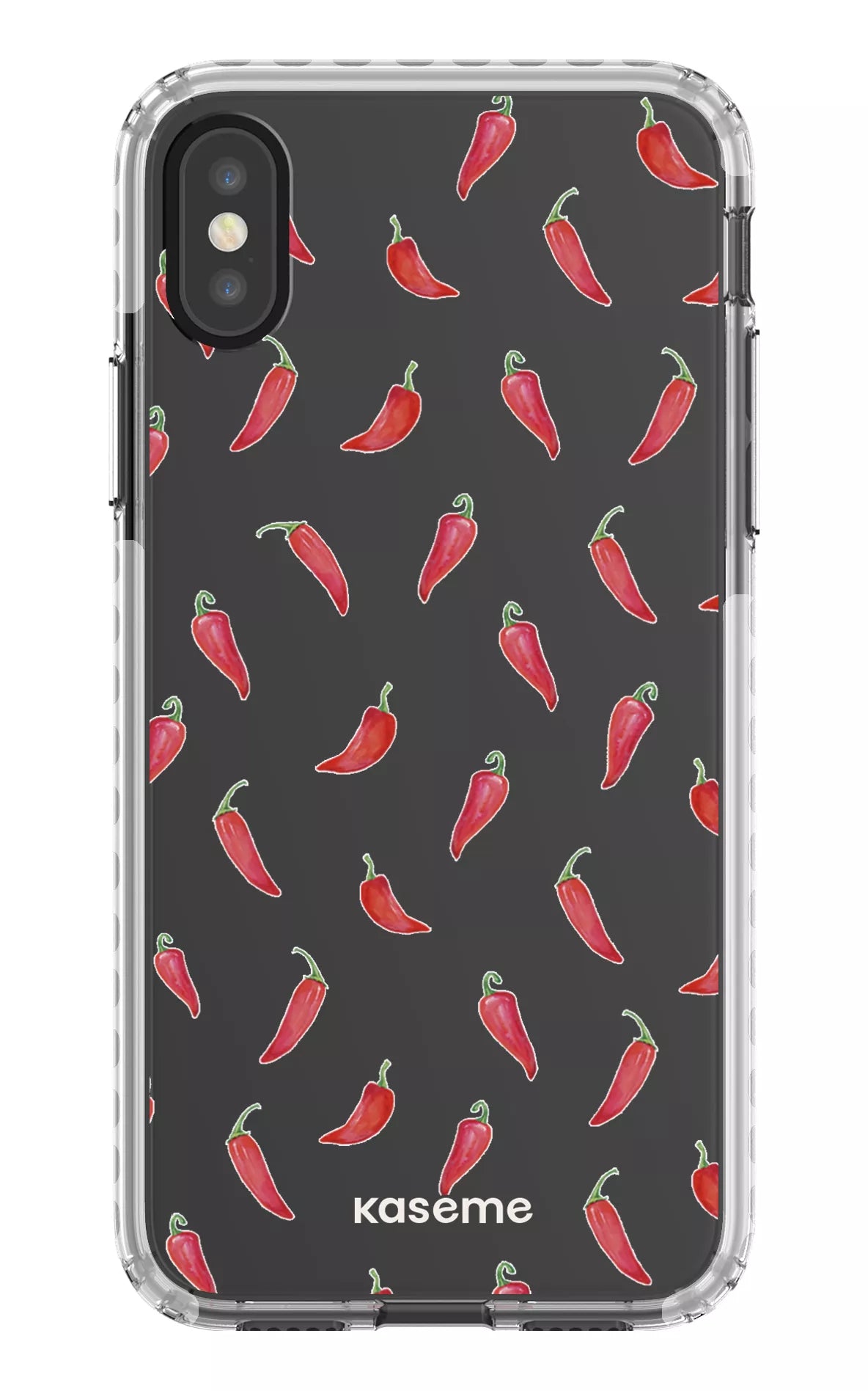 iPhone X/Xs Clear Case - White Hottie Clear Case -
