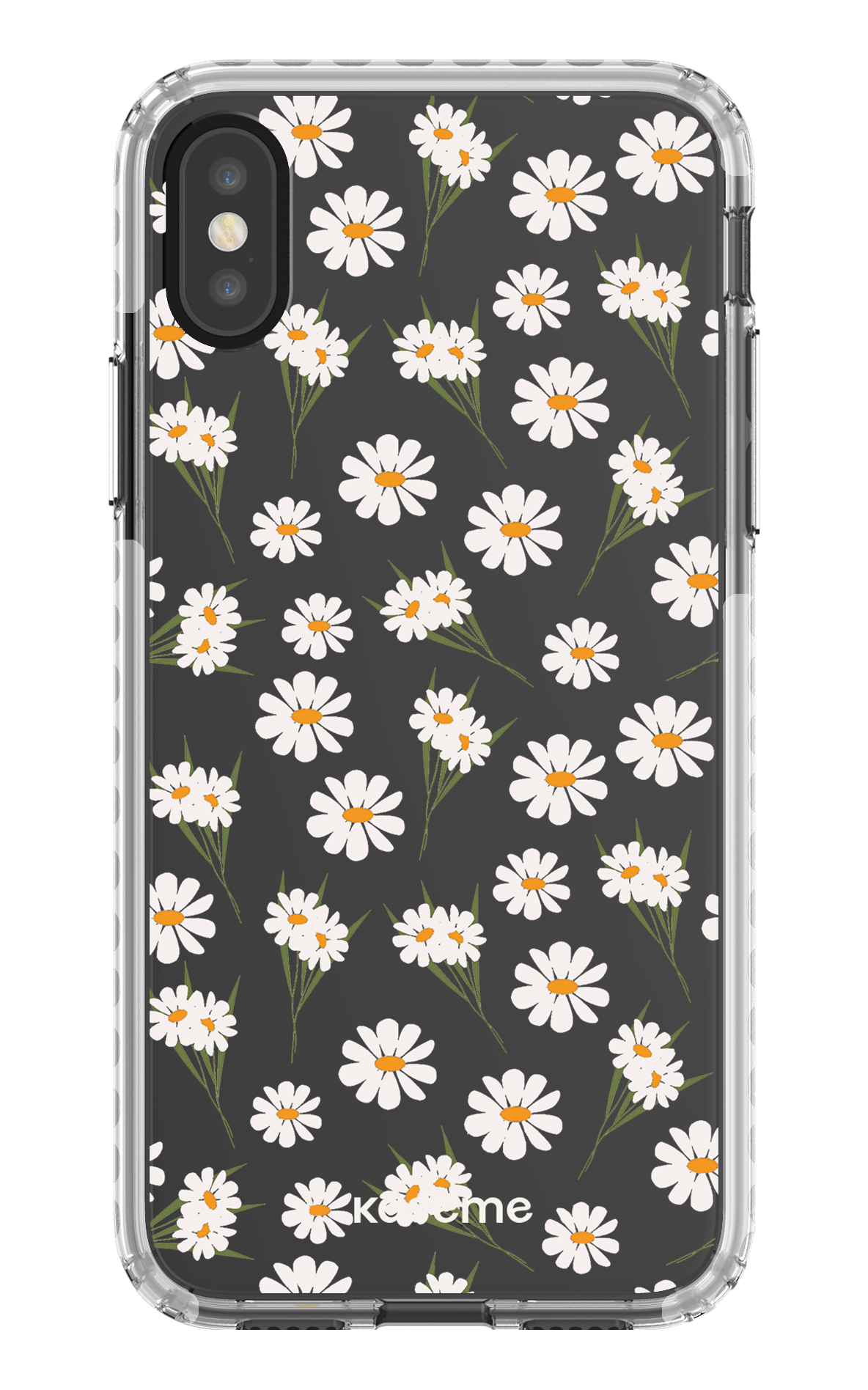 iPhone X/Xs Clear Case - White Jane Clear Case -