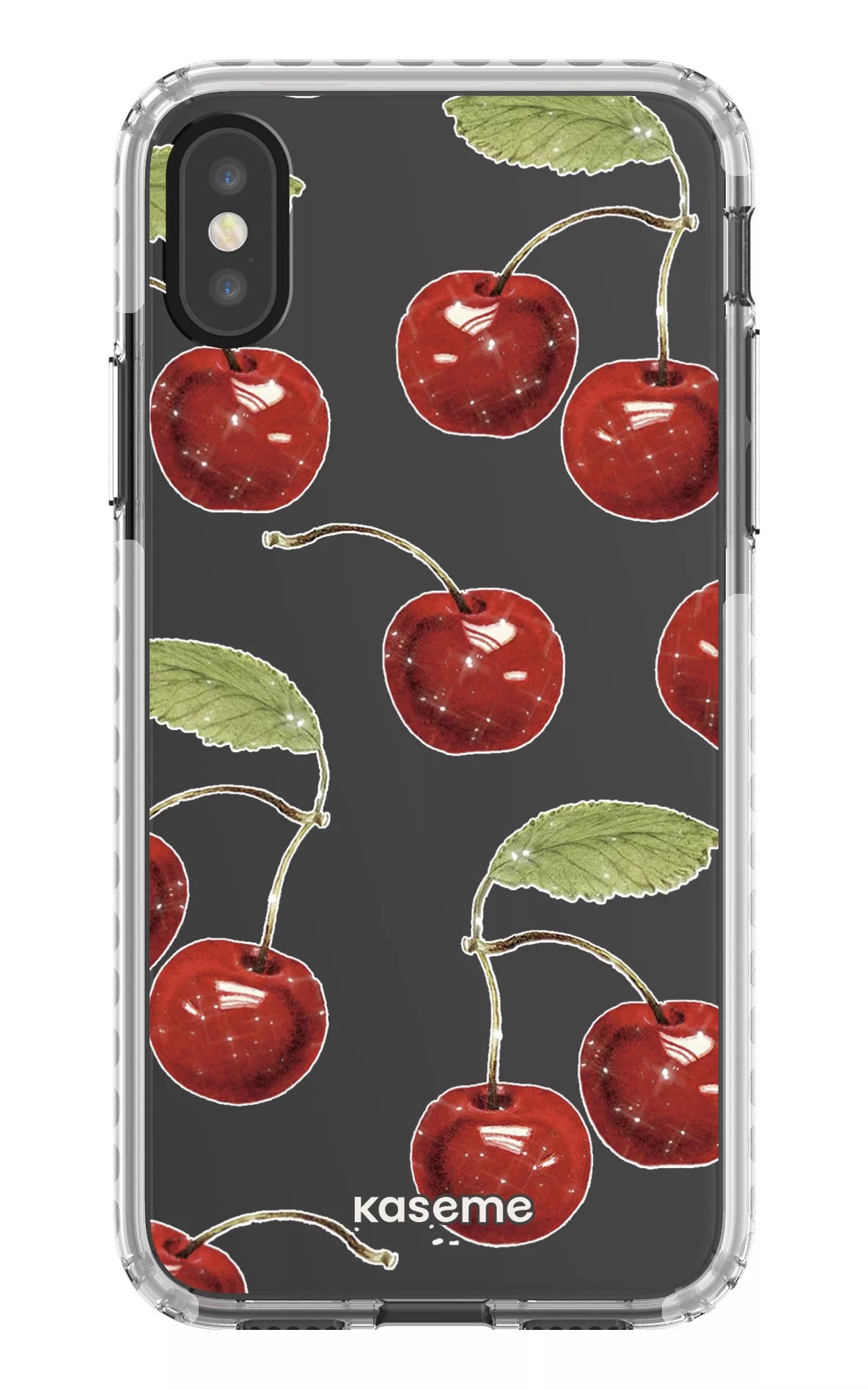 iPhone X/Xs Clear Case - White Juicy Clear Case -