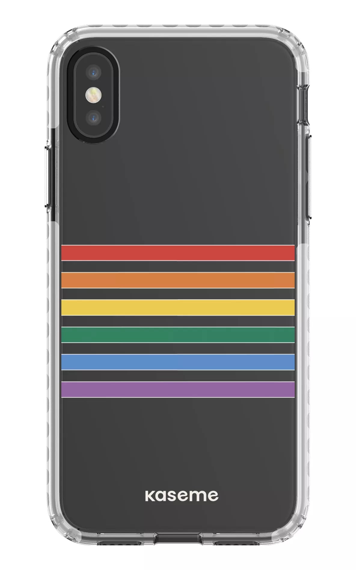 iPhone X/Xs Clear Case - White Out and proud Clear Case -