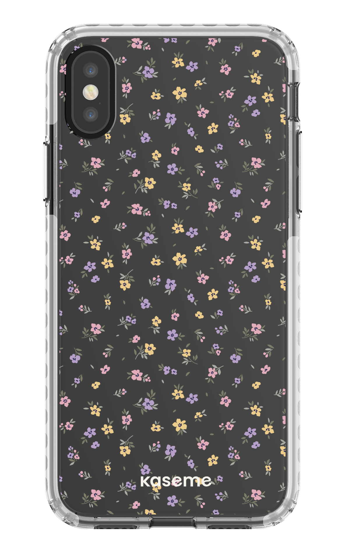 iPhone X/Xs Clear Case - White Porcelain Blossom Clear Case -