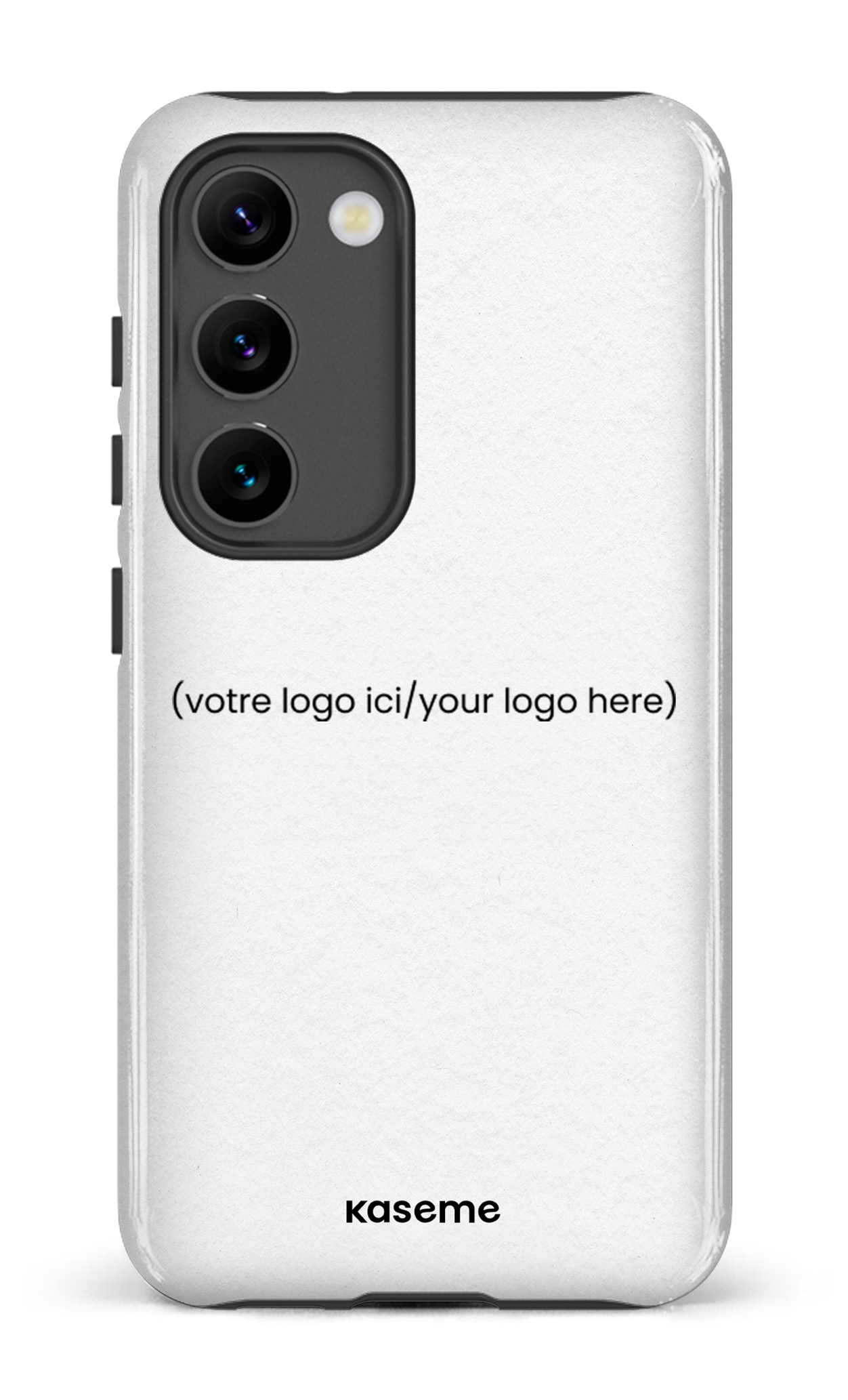 Galaxy S23 Tough Gloss Votre logo ici / Your logo here white -
