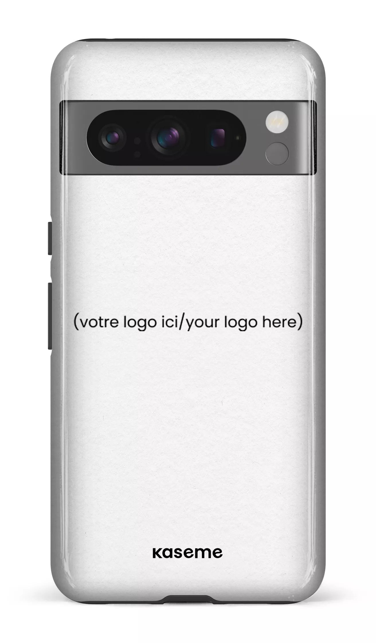 Google Pixel 8 Pro Tough Gloss Votre logo ici / Your logo here white -