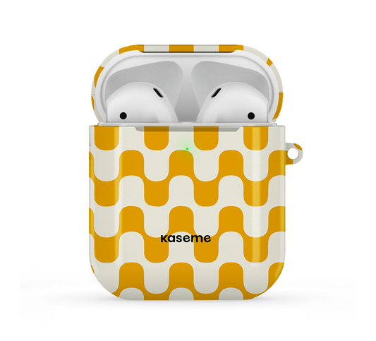 Hippy Yellow AirPods Case
