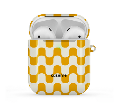 Hippy Yellow AirPods Case