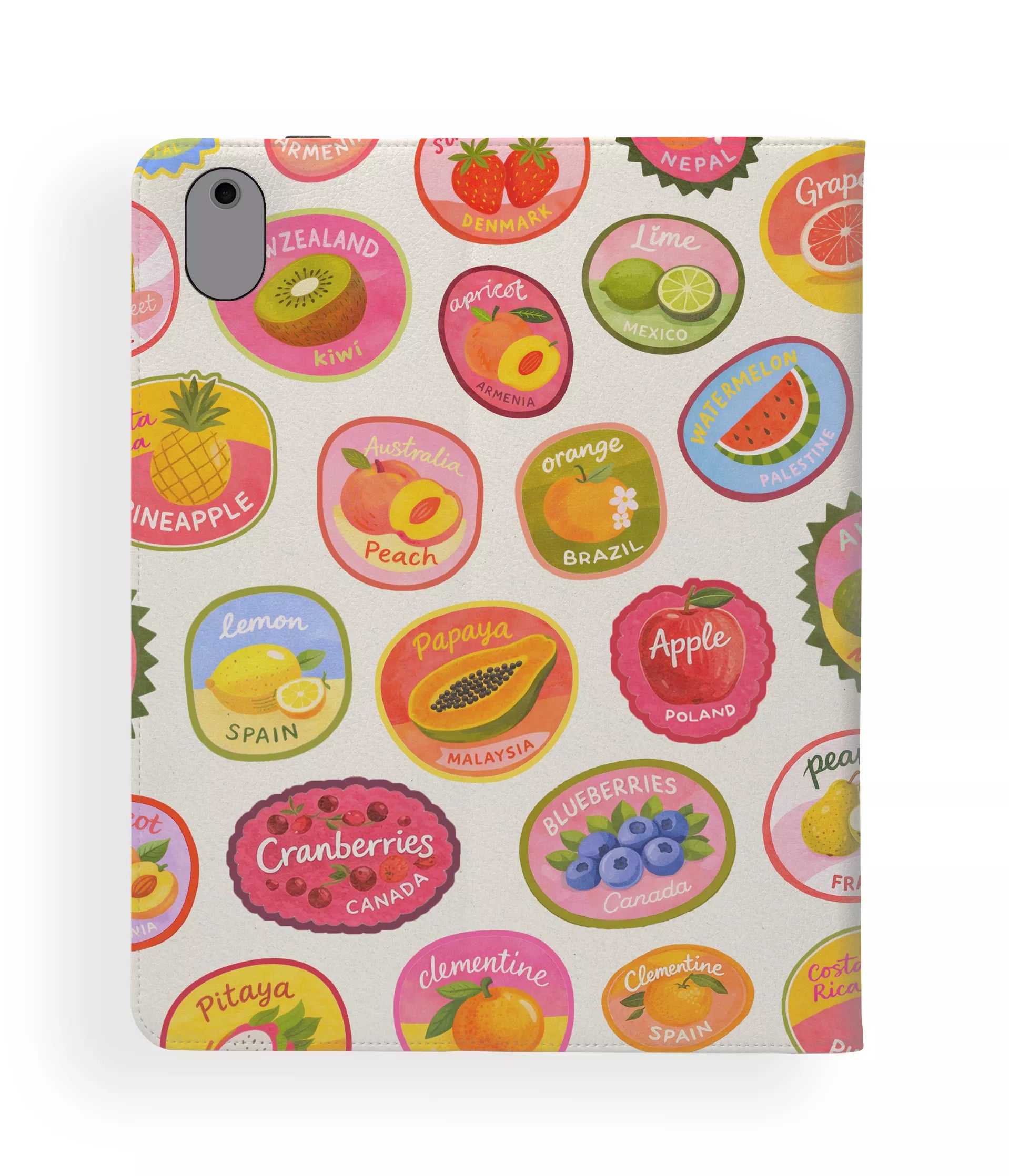 iPad Folio Gen 7-8-9 (Folio) Frutti iPad Case -
